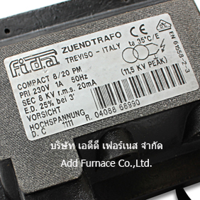 Fida zuendtrafo Compact 8/20 PM ignition transformer